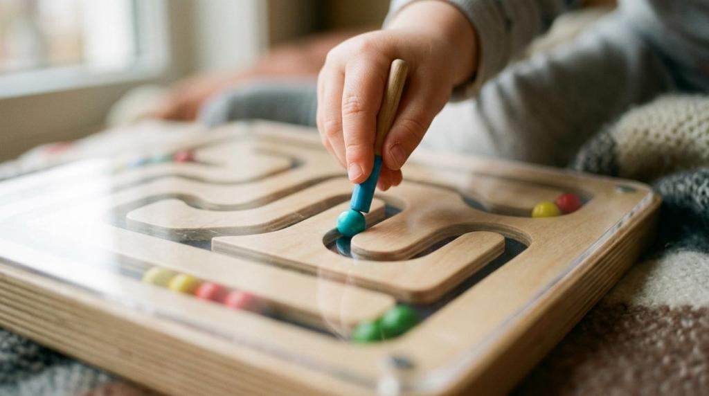 Magnetisk aktivitetstavle til børn: magnettavle til læring, finmotorik og ro