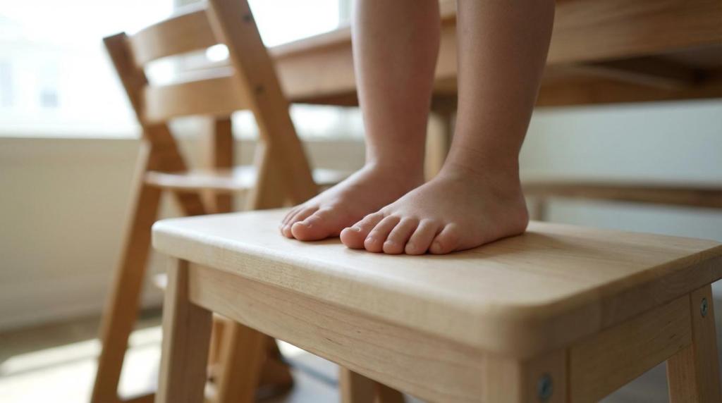 Ergonomi for små kroppe: sådan vælger du møbler i den rette højde