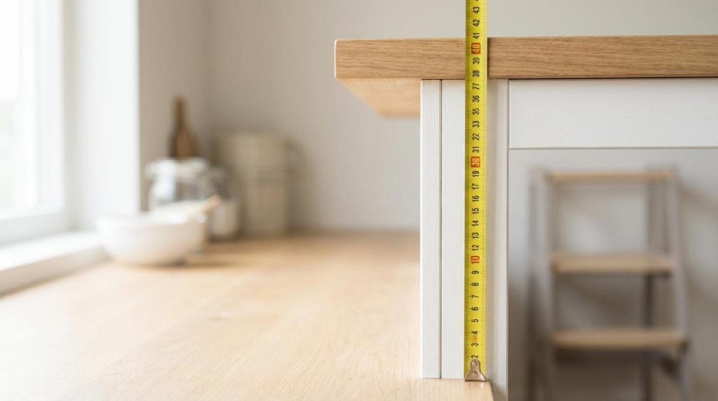 Målguide: sådan vælger du den rigtige højde på et læringstårn (køkkenbord, alder og sikkerhed)