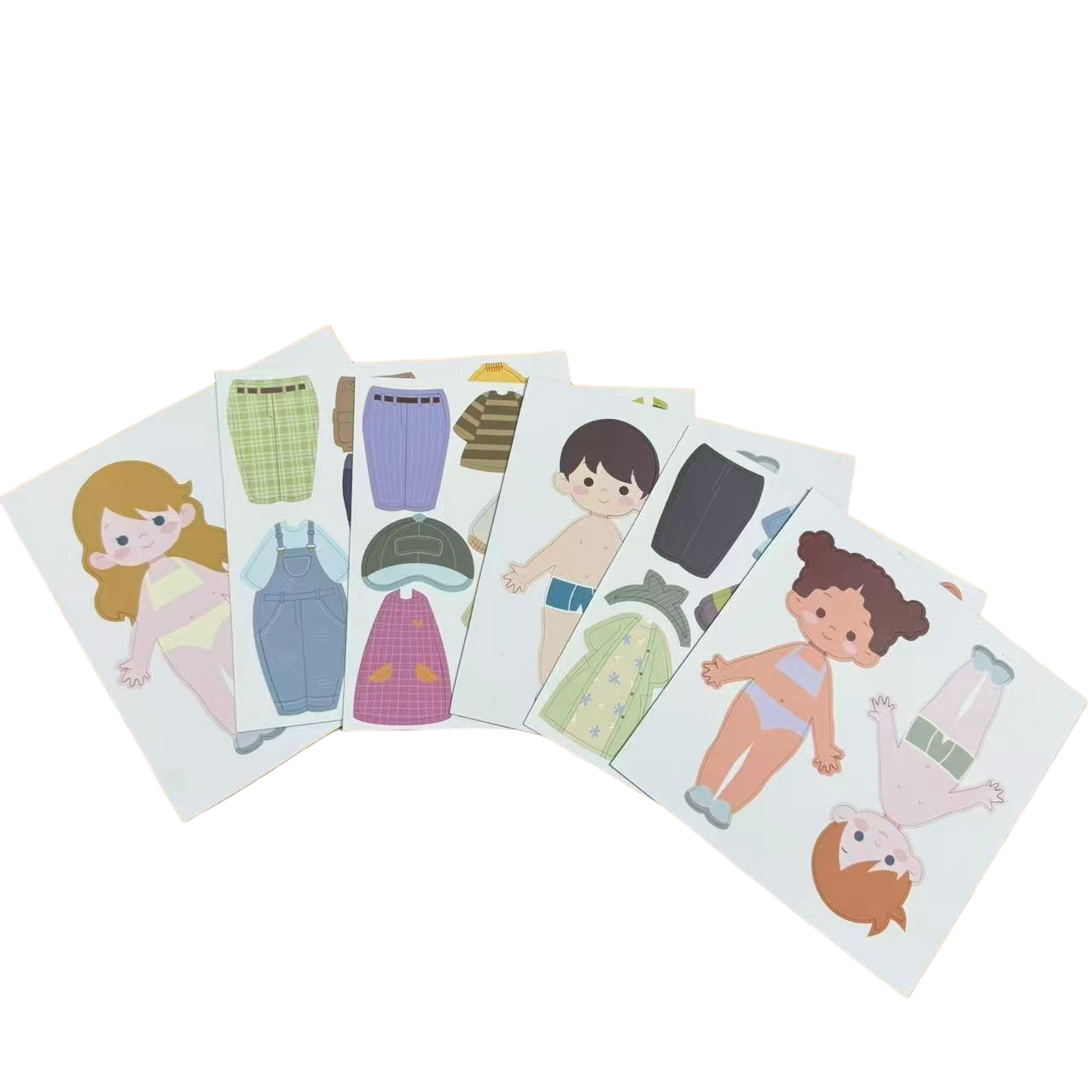 Magnetiske påklædningsdukker