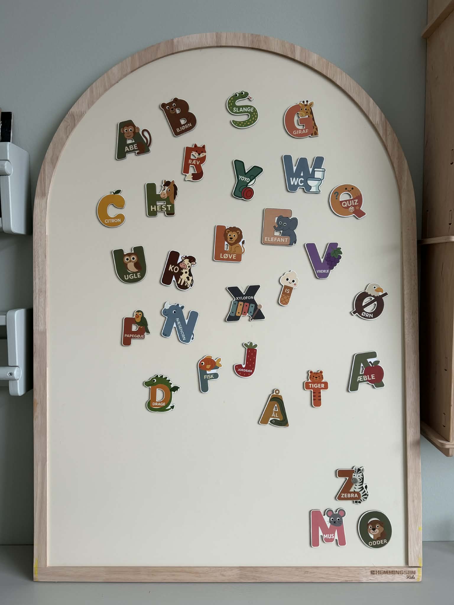 Magnetiske Bogstaver A-Å