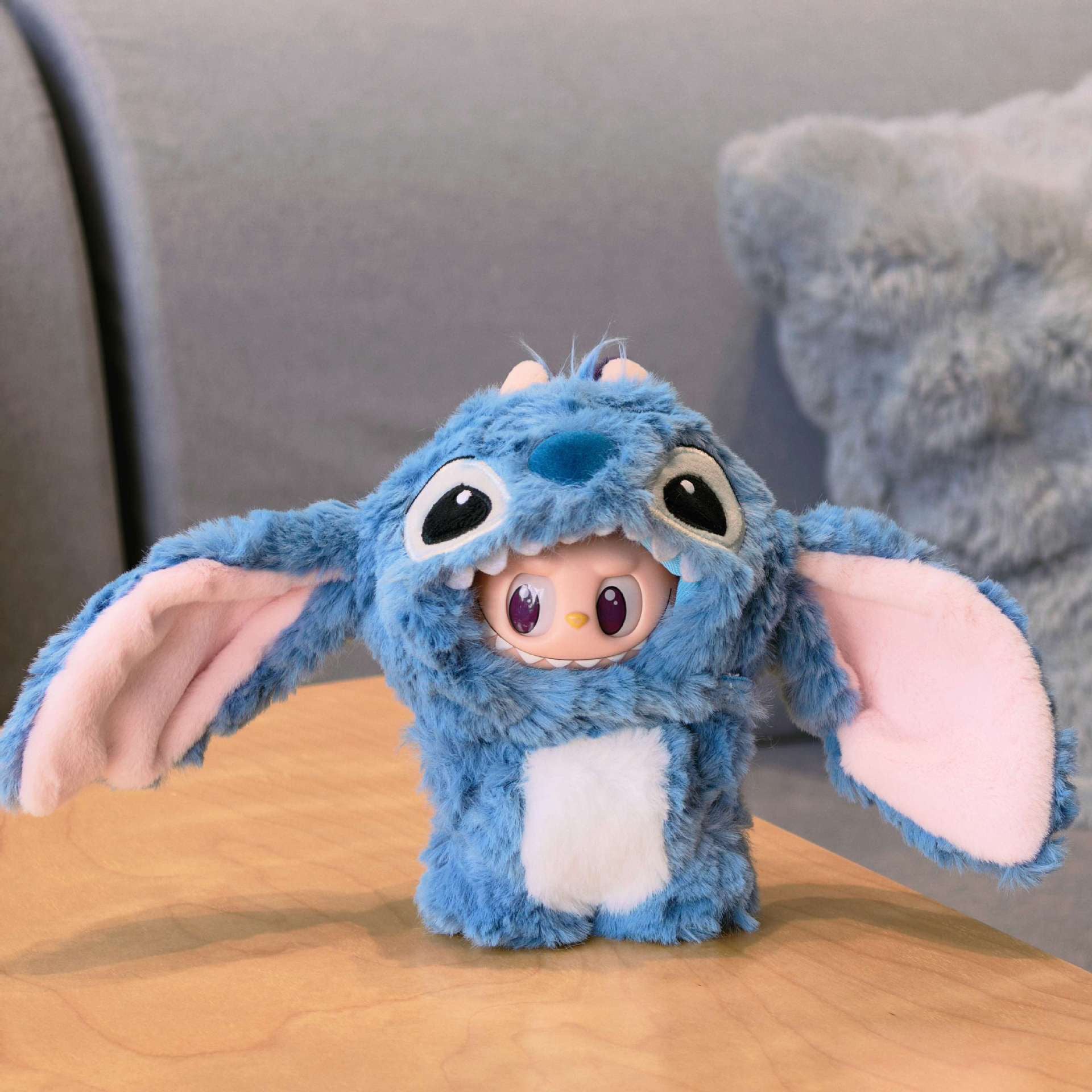 Labubu Tøjsæt – Blue Monster Edition