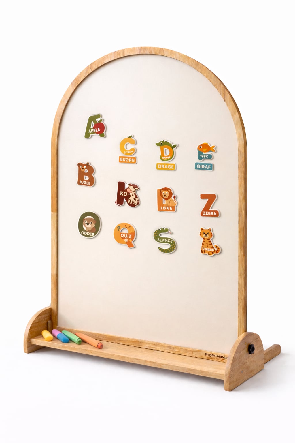 Magnettavle i Egetræ