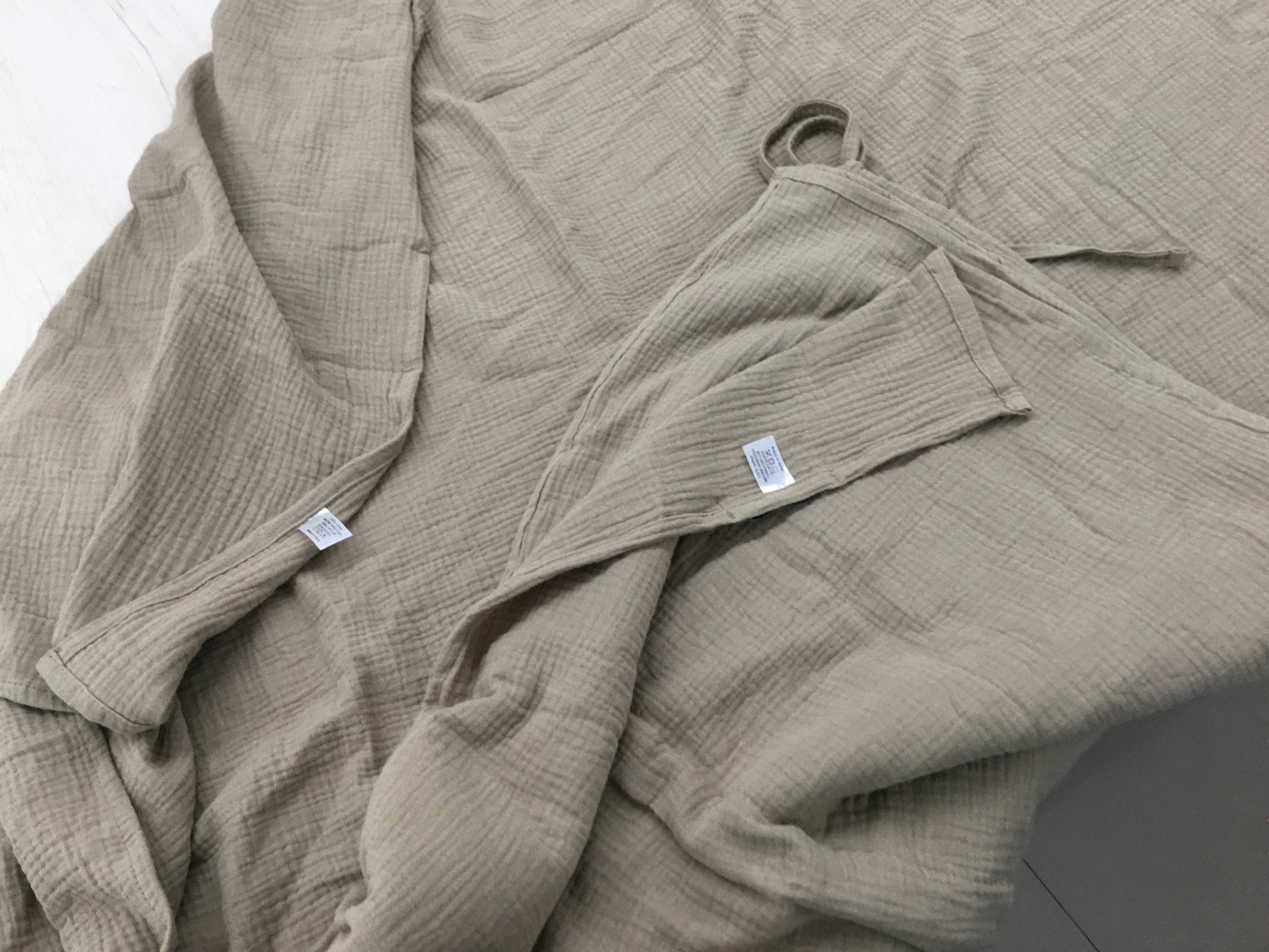 Sengehimmel / Forhæng Muslin. 2-pak.