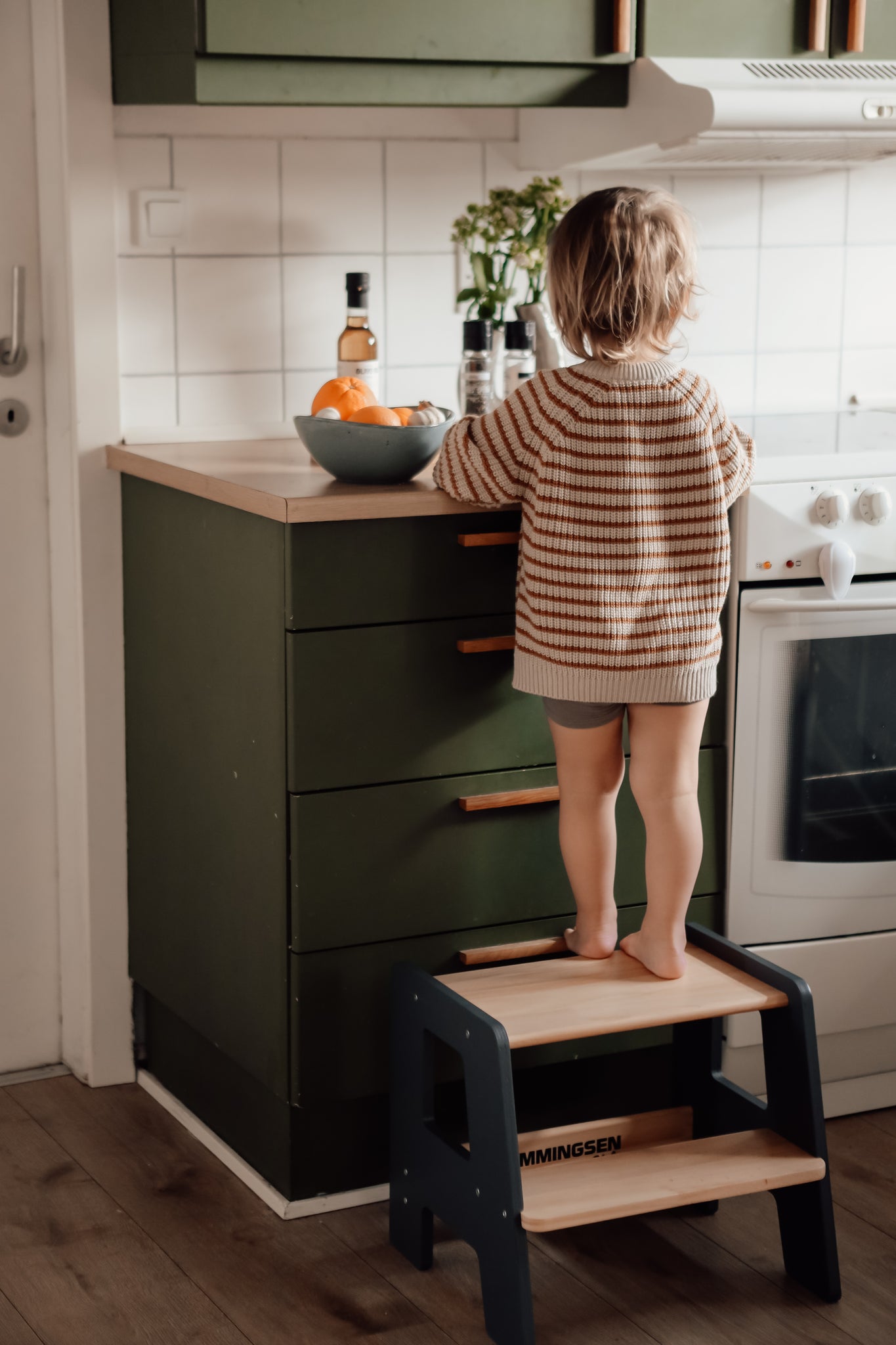 Hemmingsen Kids Skammel - 40x35x35 cm - Grå