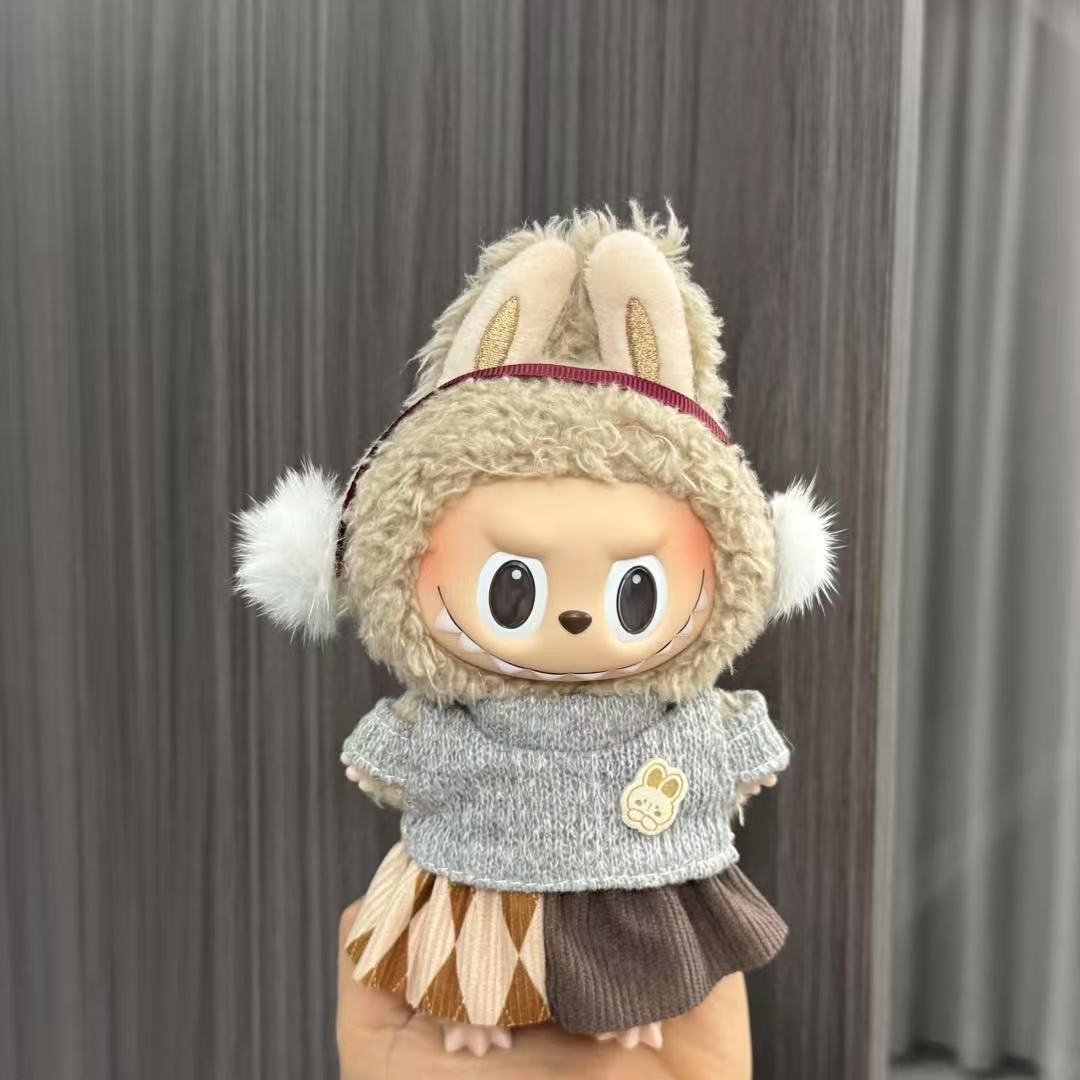 Labubu Tøjsæt- Cozy Bunny Edition