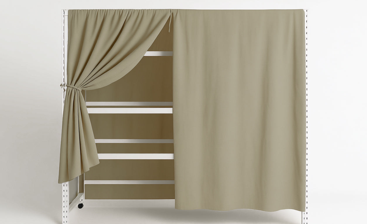 Sengehimmel / Forhæng Muslin. 2-pak.