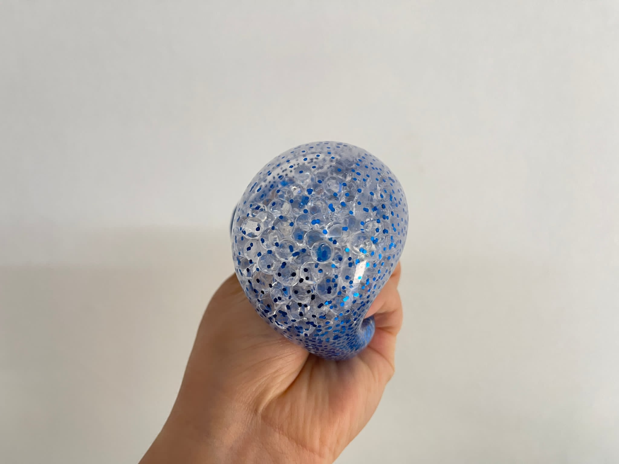 Dumpling Glimmer Squishy – Vandperler 9 cm