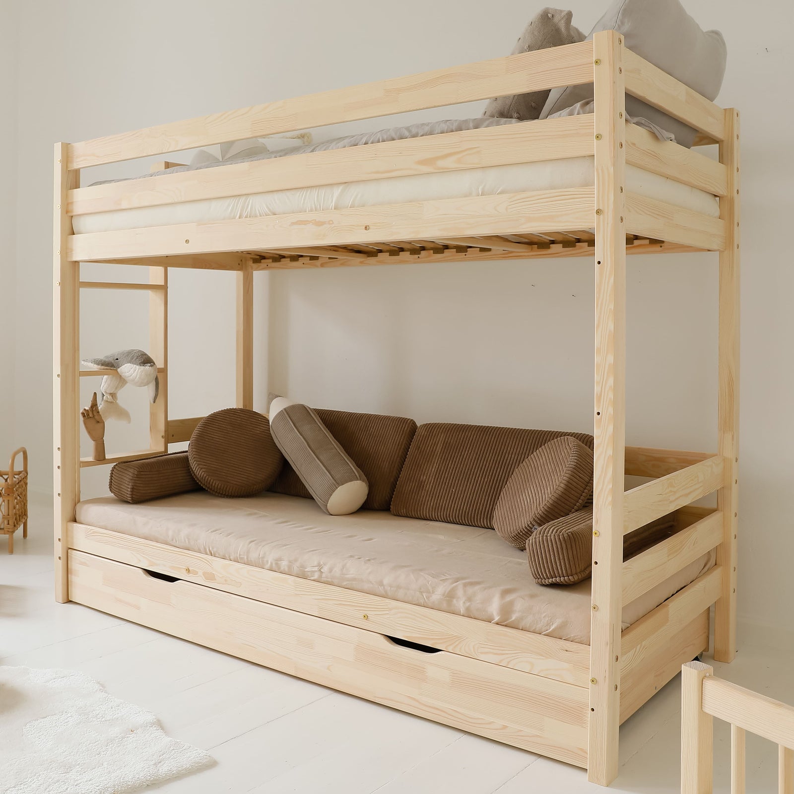 Basic Plus køjeseng m. skuffe