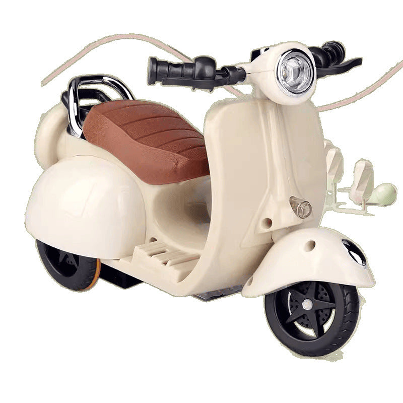 Elektrisk Scooter med Lys & Lyd til din Labubu