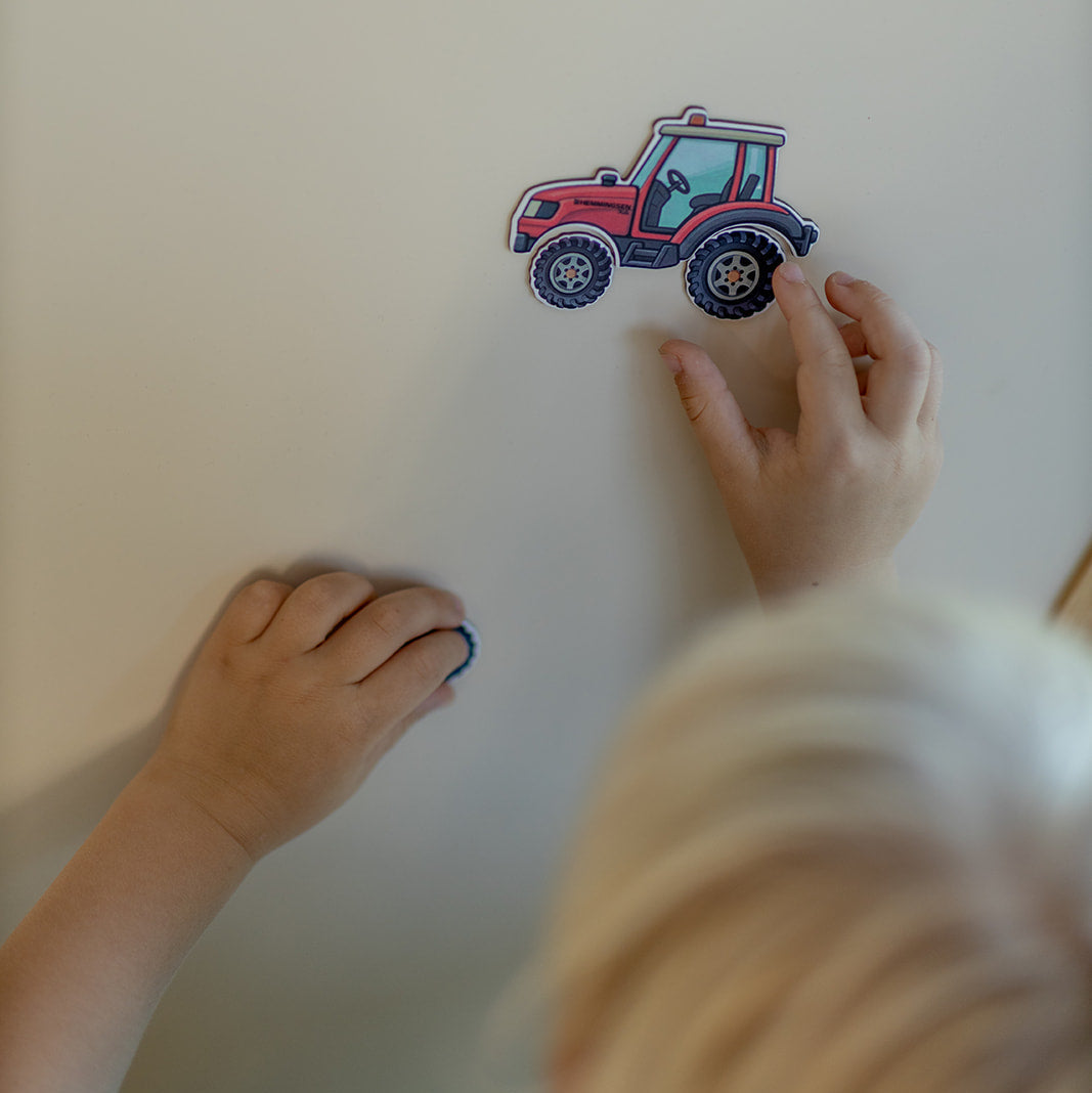 Magnetisk Traktor- Byg selv sæt