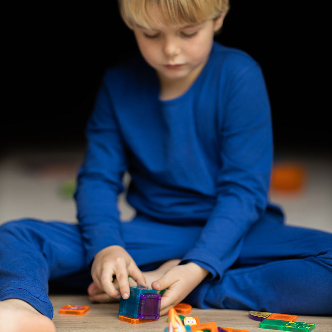 Magnetiske byggebrikker med figurer – 35 dele