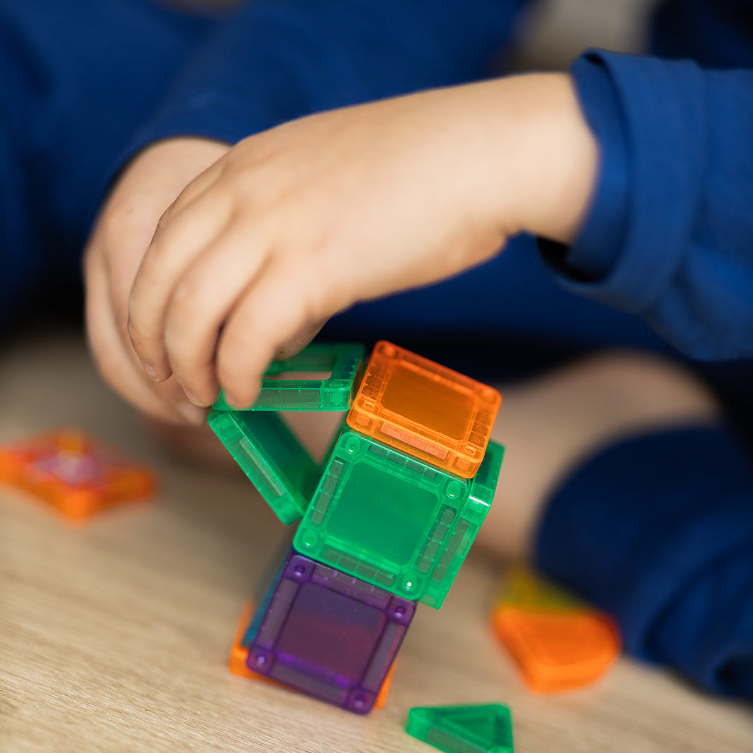 Magnetiske byggebrikker med figurer – 35 dele
