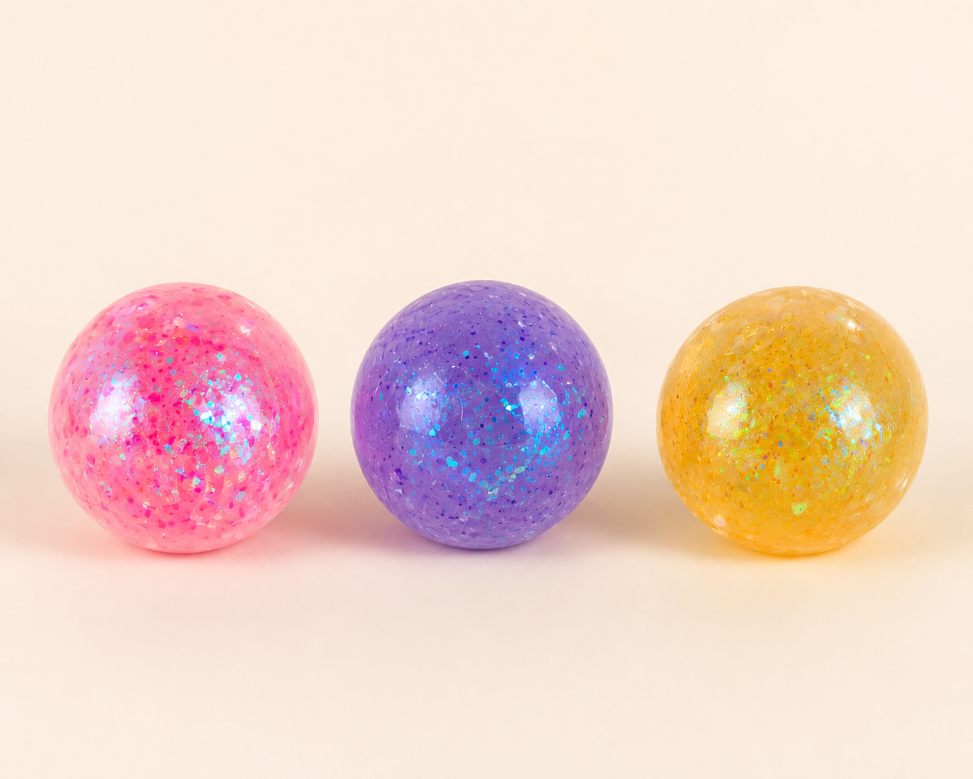 Glitter Squishy Ball