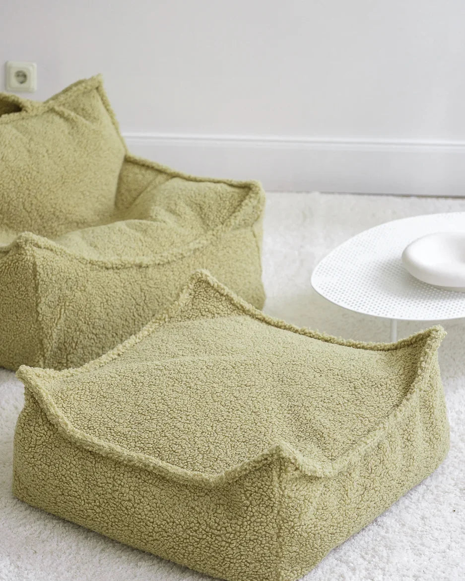 Wigiwama Firkantet puf, Matcha (5)