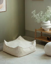 Wigiwama Firkantet puf, Cream White (5)