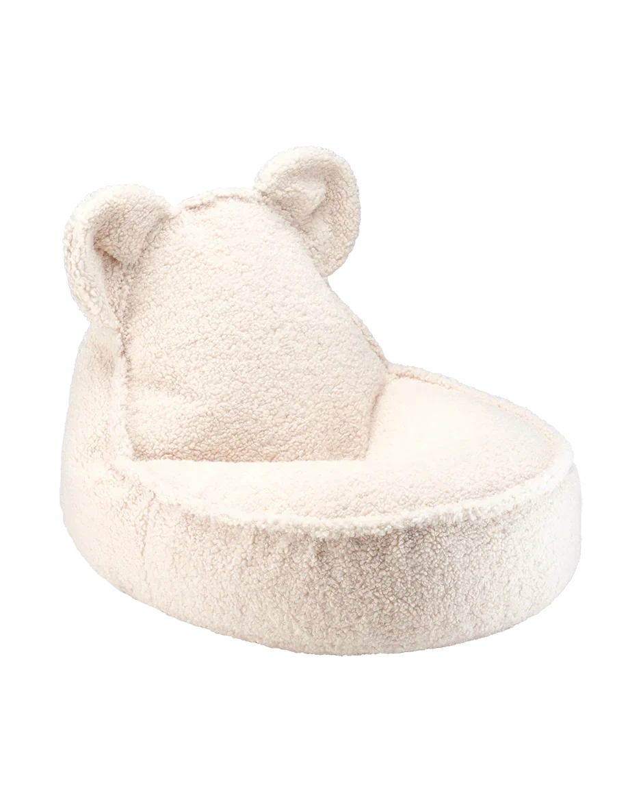 Wigiwama Bjørne-sækkestol, Cream White