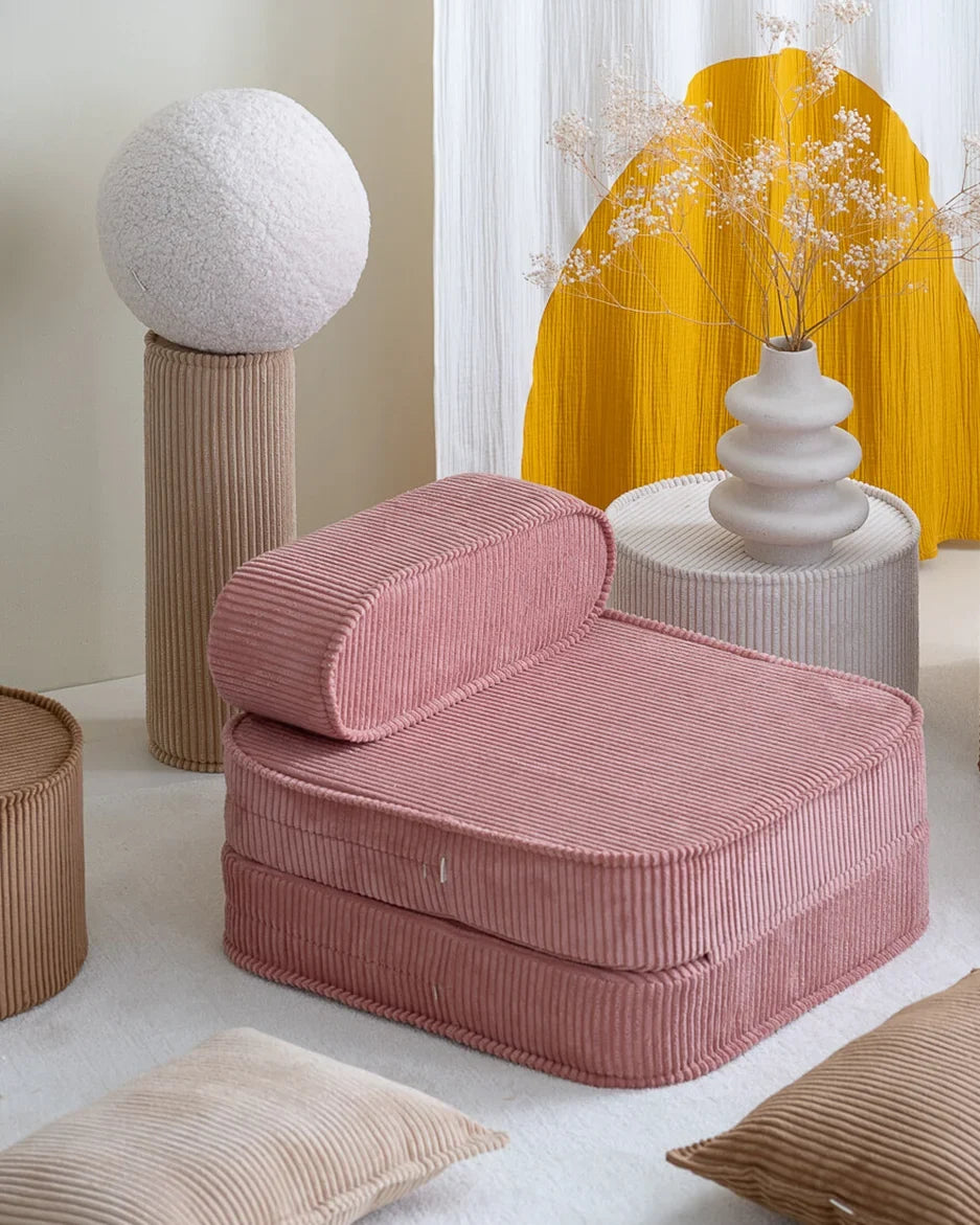 Wigiwama Flip Chair foldbar stol, Pink Mousse (7)