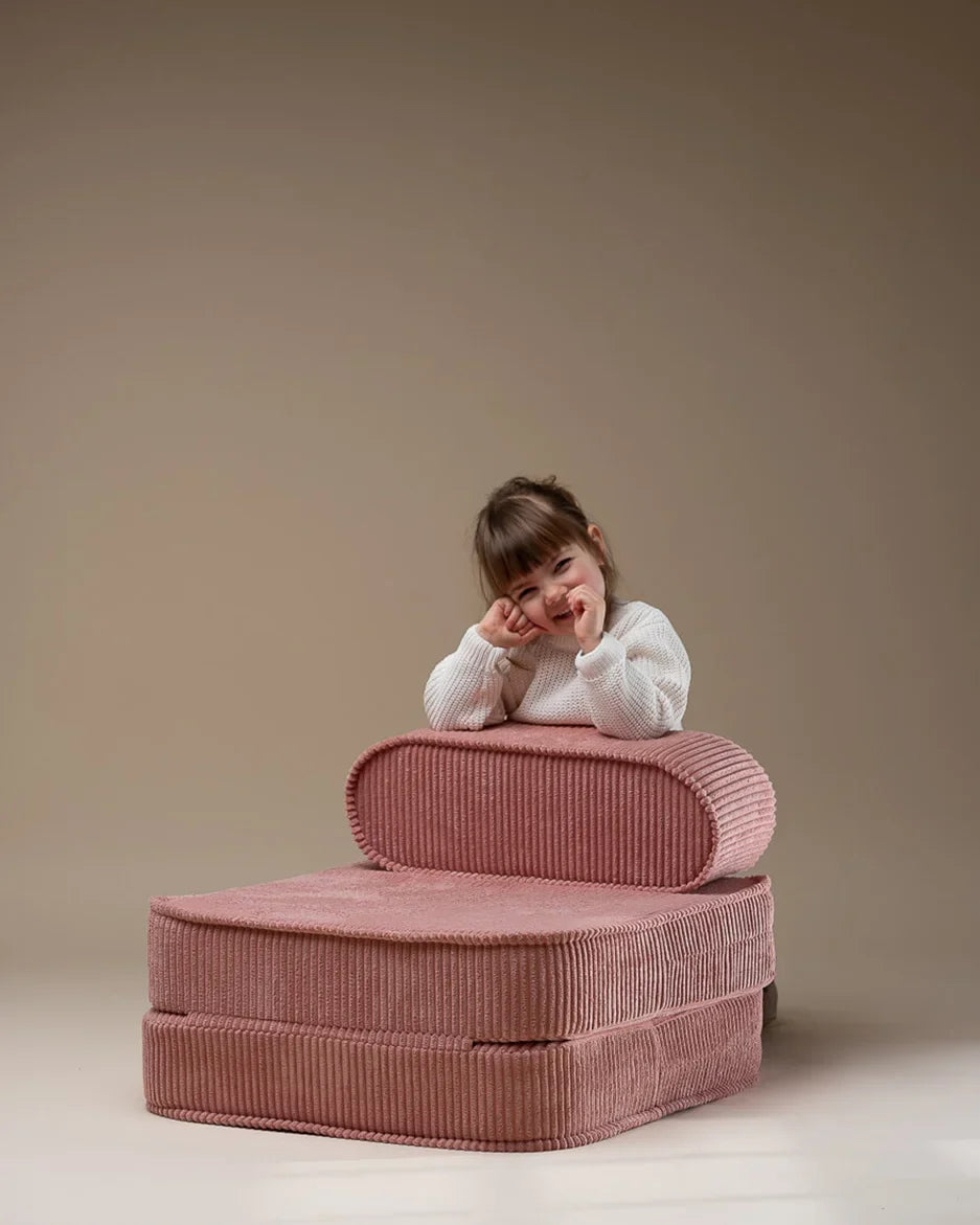Wigiwama Flip Chair foldbar stol, Pink Mousse (2)
