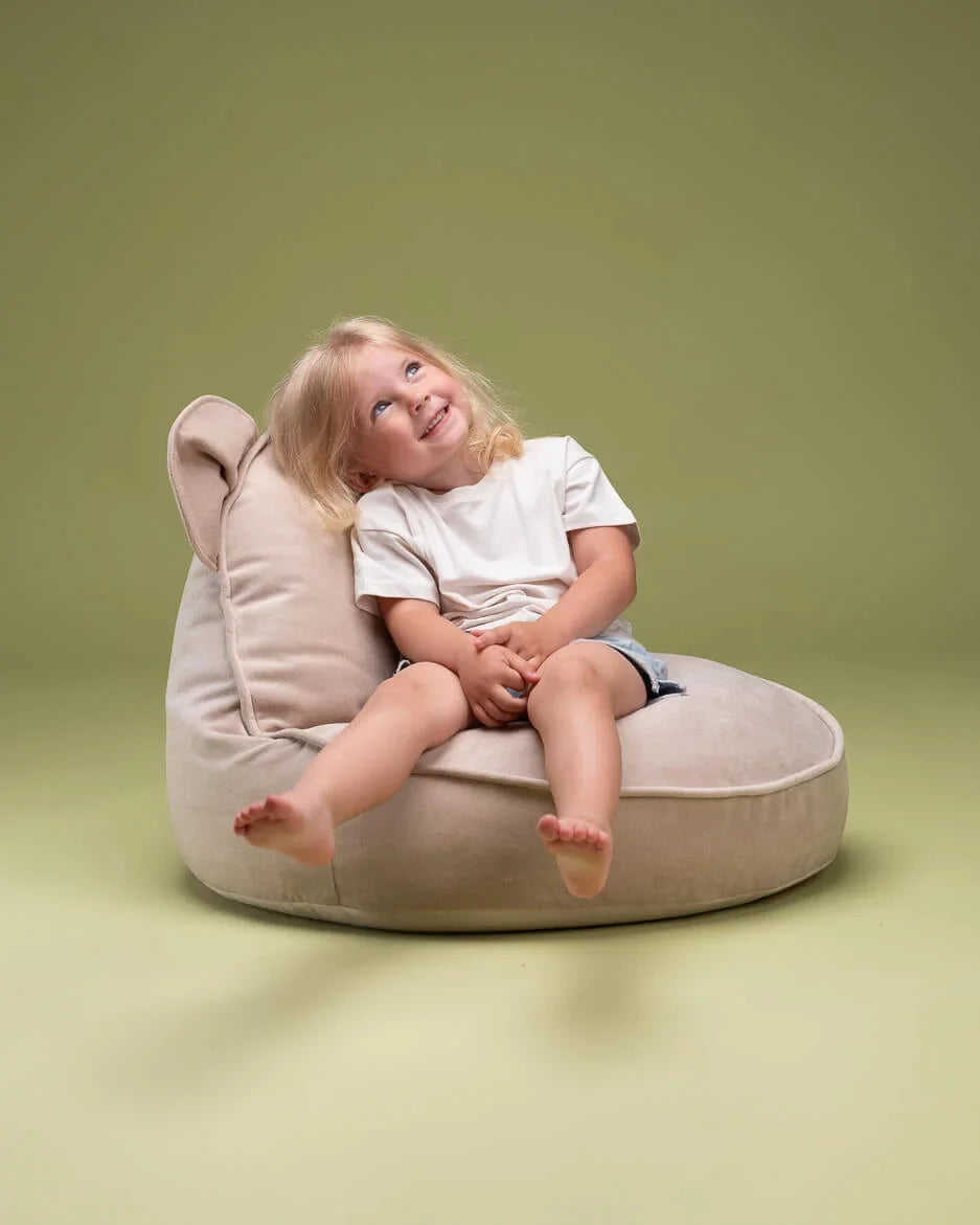 Wigiwama Bjørne-sækkestol, Dusty Beige (6)