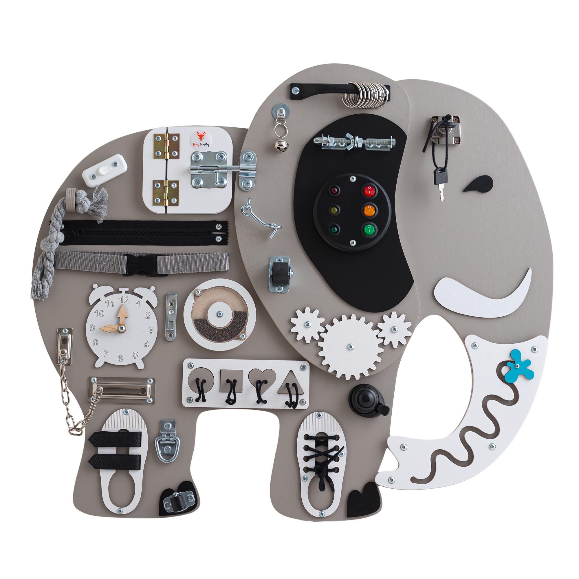 Aktivitetstavle Elefant