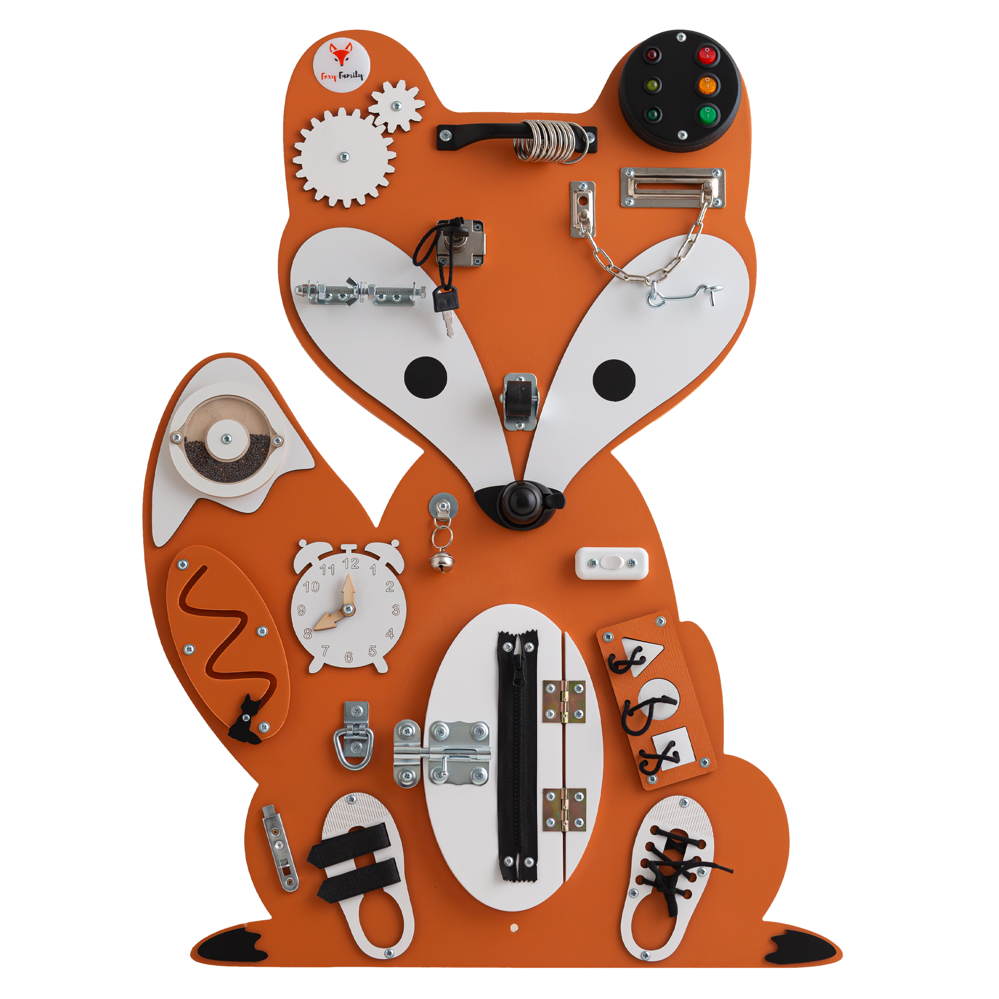 Aktivitetstavle Ræv - Orange