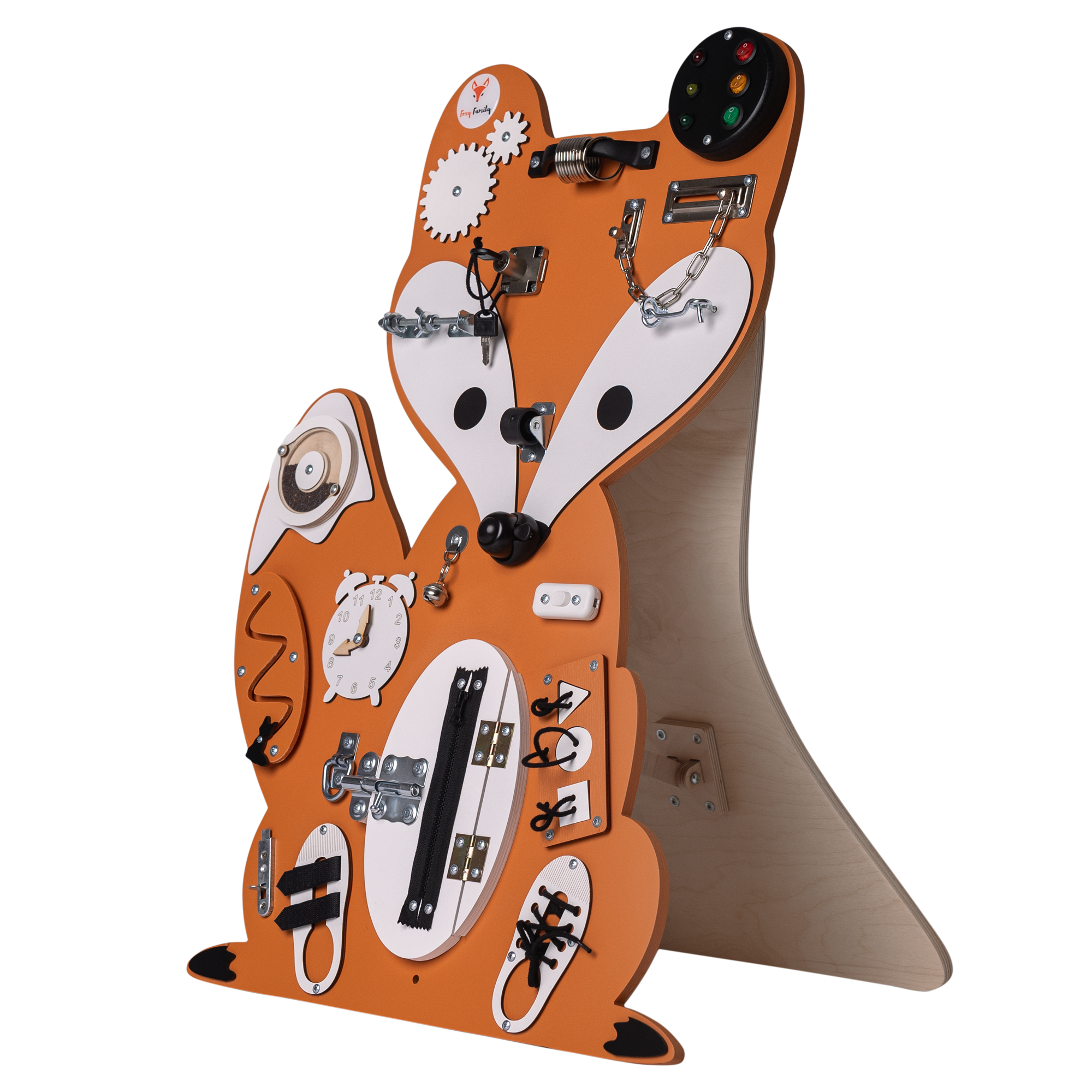 Aktivitetstavle Ræv - Orange