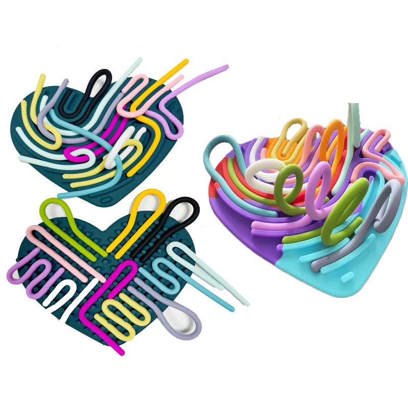 Dobbeltsidet Senorisk aktivitetstavle-Pushpeel