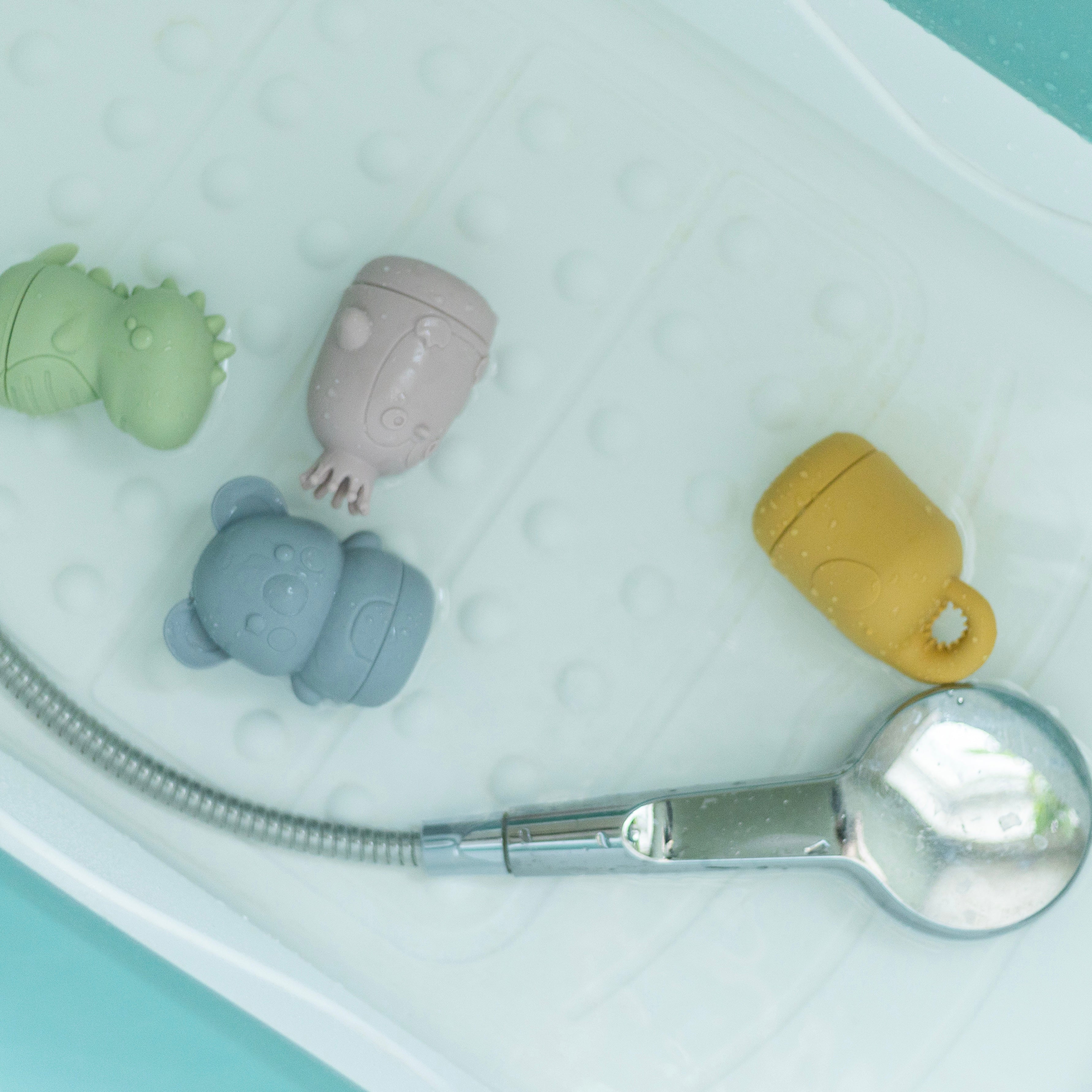 Silikone Badelegetøj m. Dyr