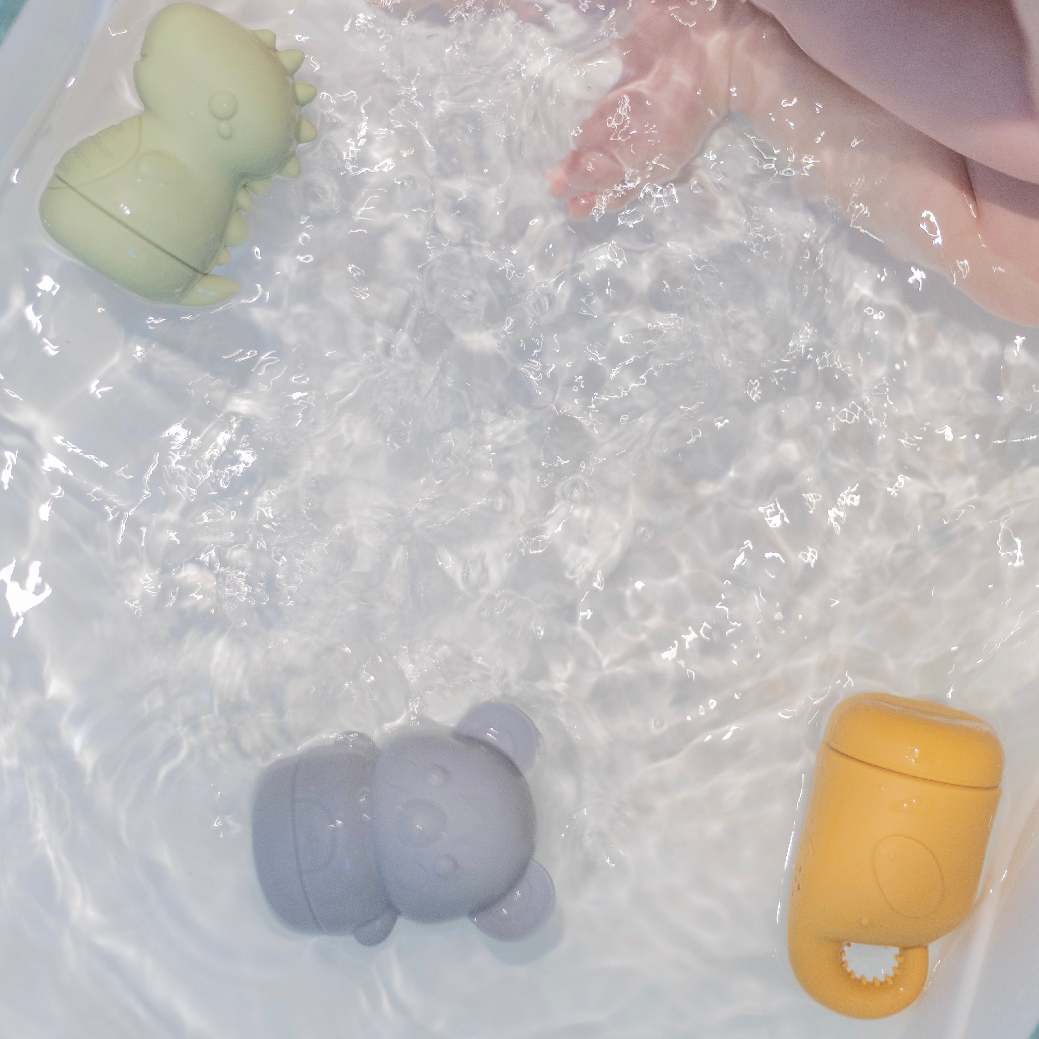 Silikone Badelegtøj m. Dyr