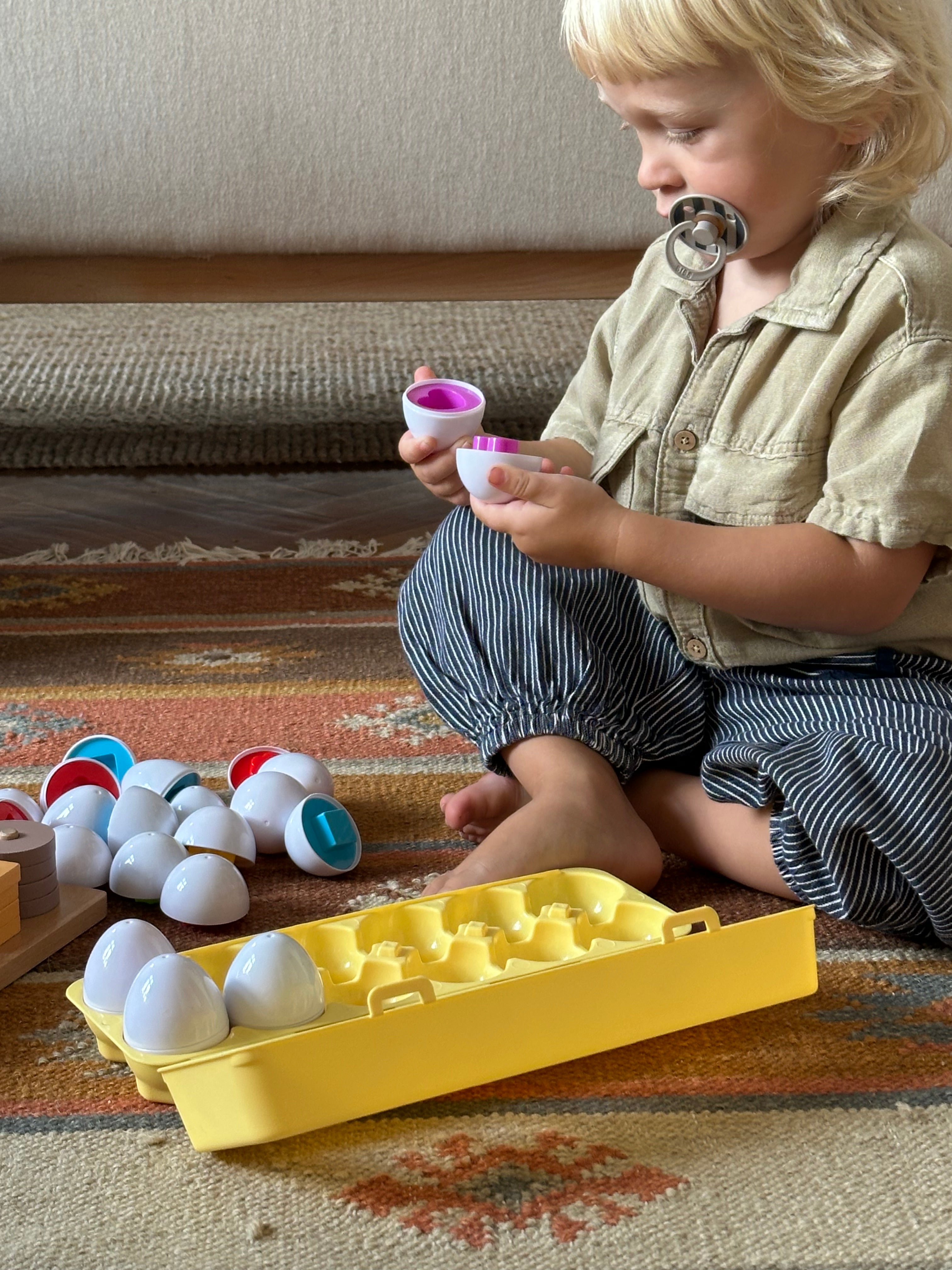 Montessori Æg-Puslespil