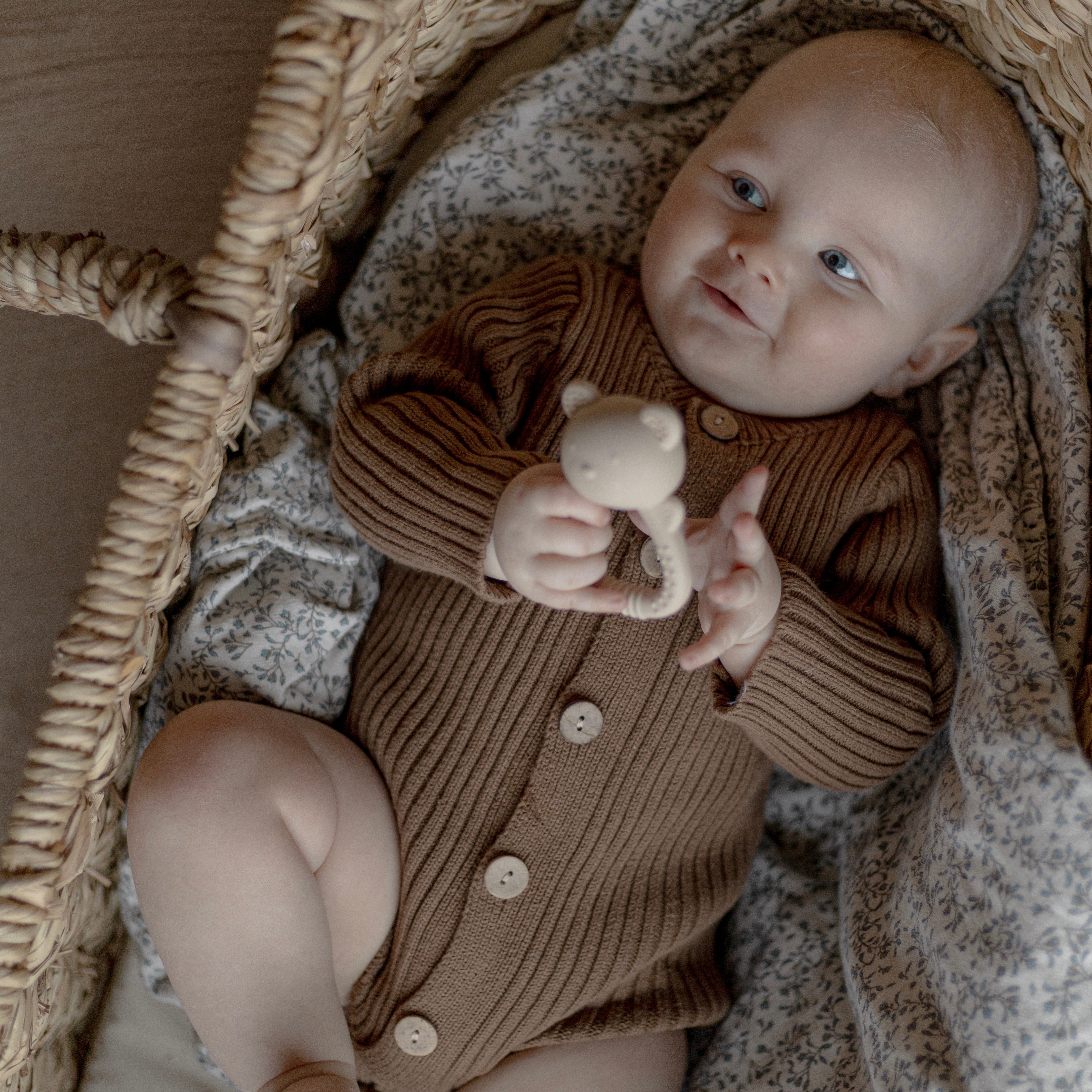 Rasle Bidering i silikone - Bjørn