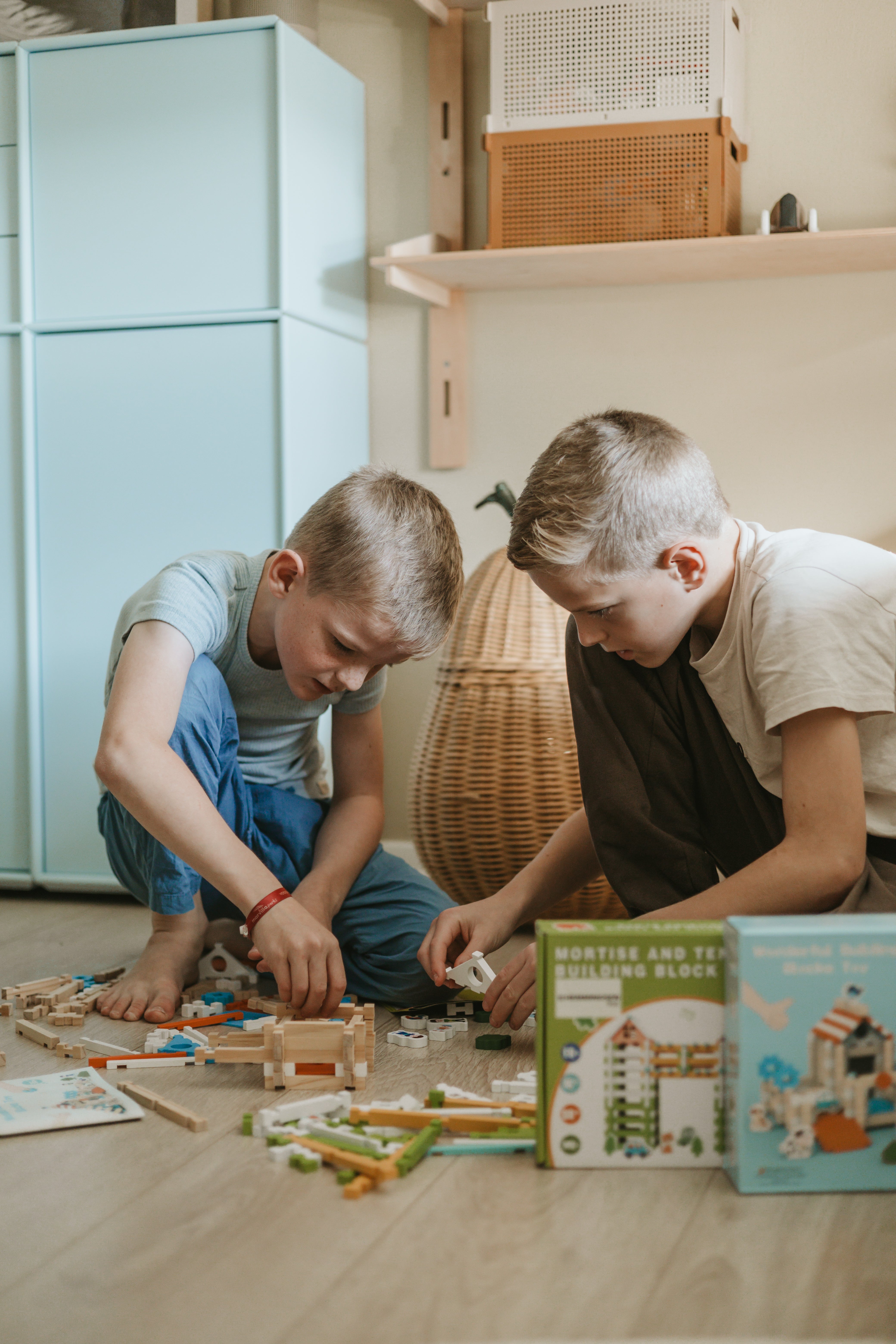 Byg & Leg Træklodser (Temahuse)