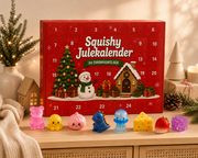 Squishy Julekalender 24 overraskelser FORUDBESTILLING.