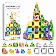 Magnetiske byggebrikker med figurer – 35 dele