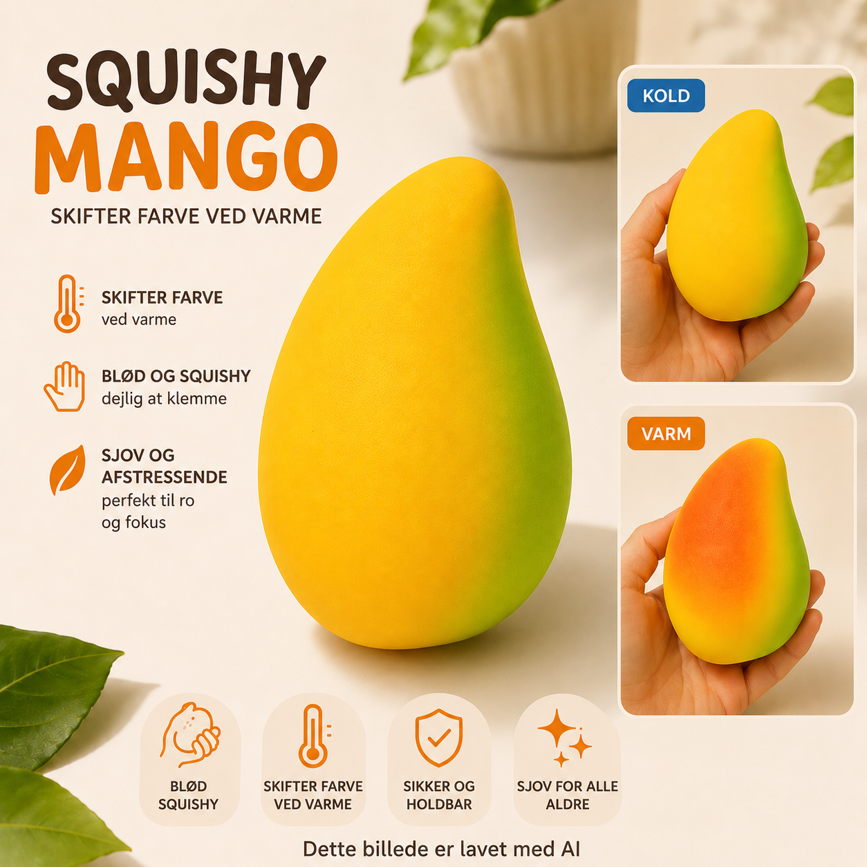 SQUISHY MANGO – FARVESKIFTENDE