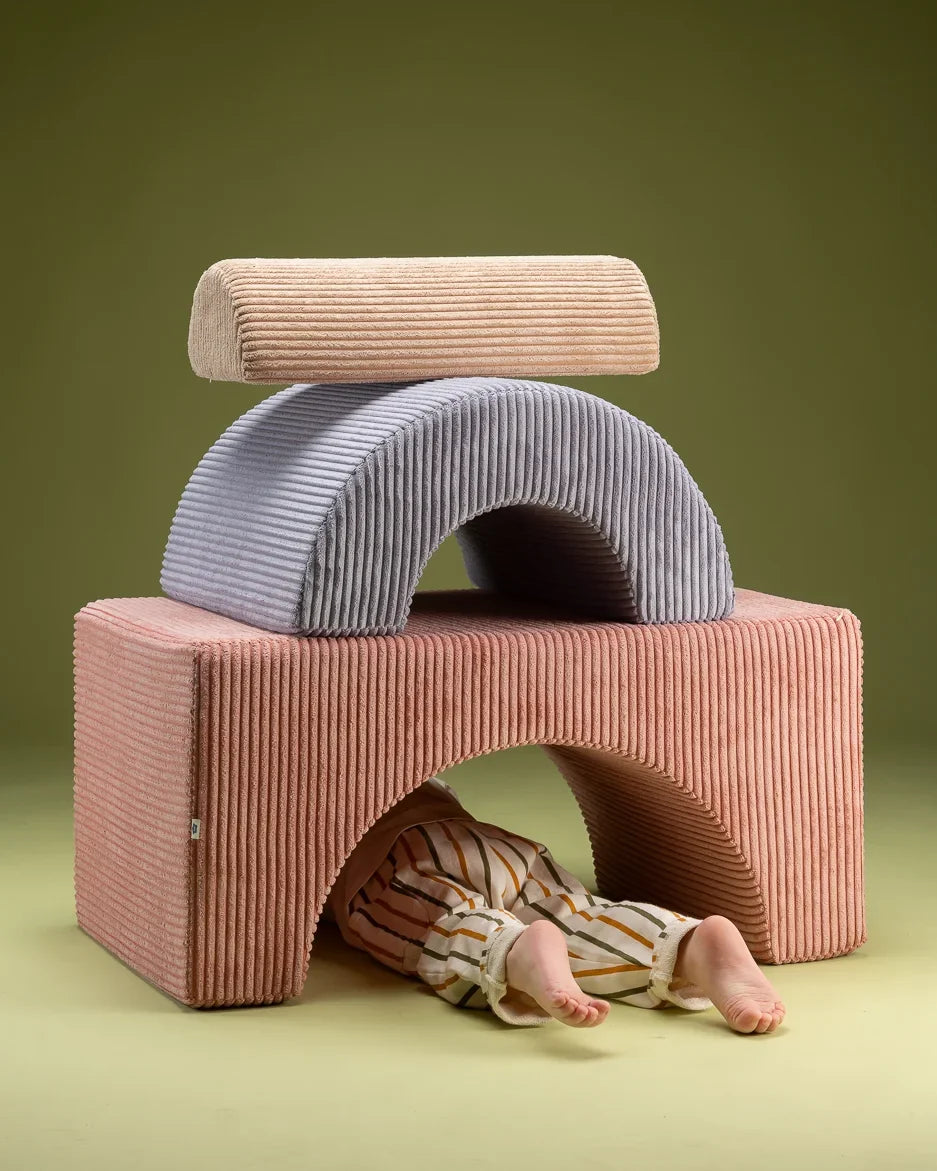 Wigiwama Rainbow legesæt, Pink Mousse (4)