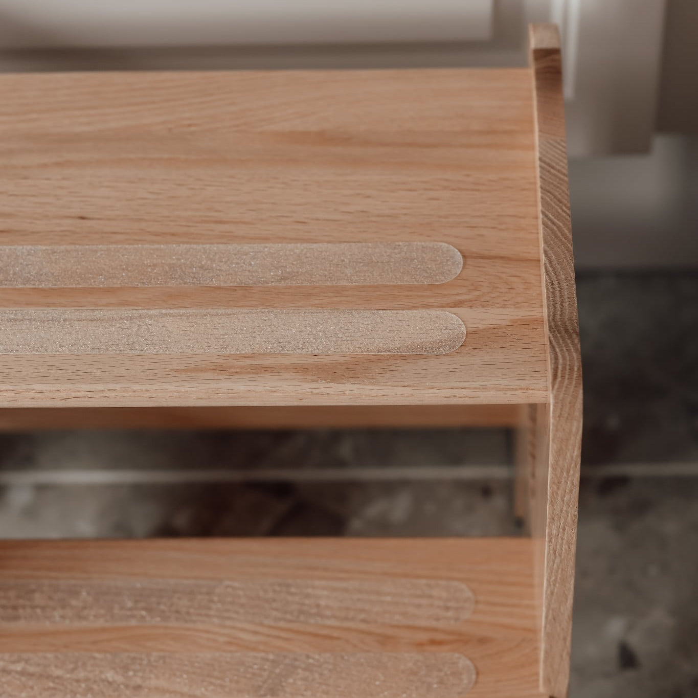 Børneskammel i egetræ