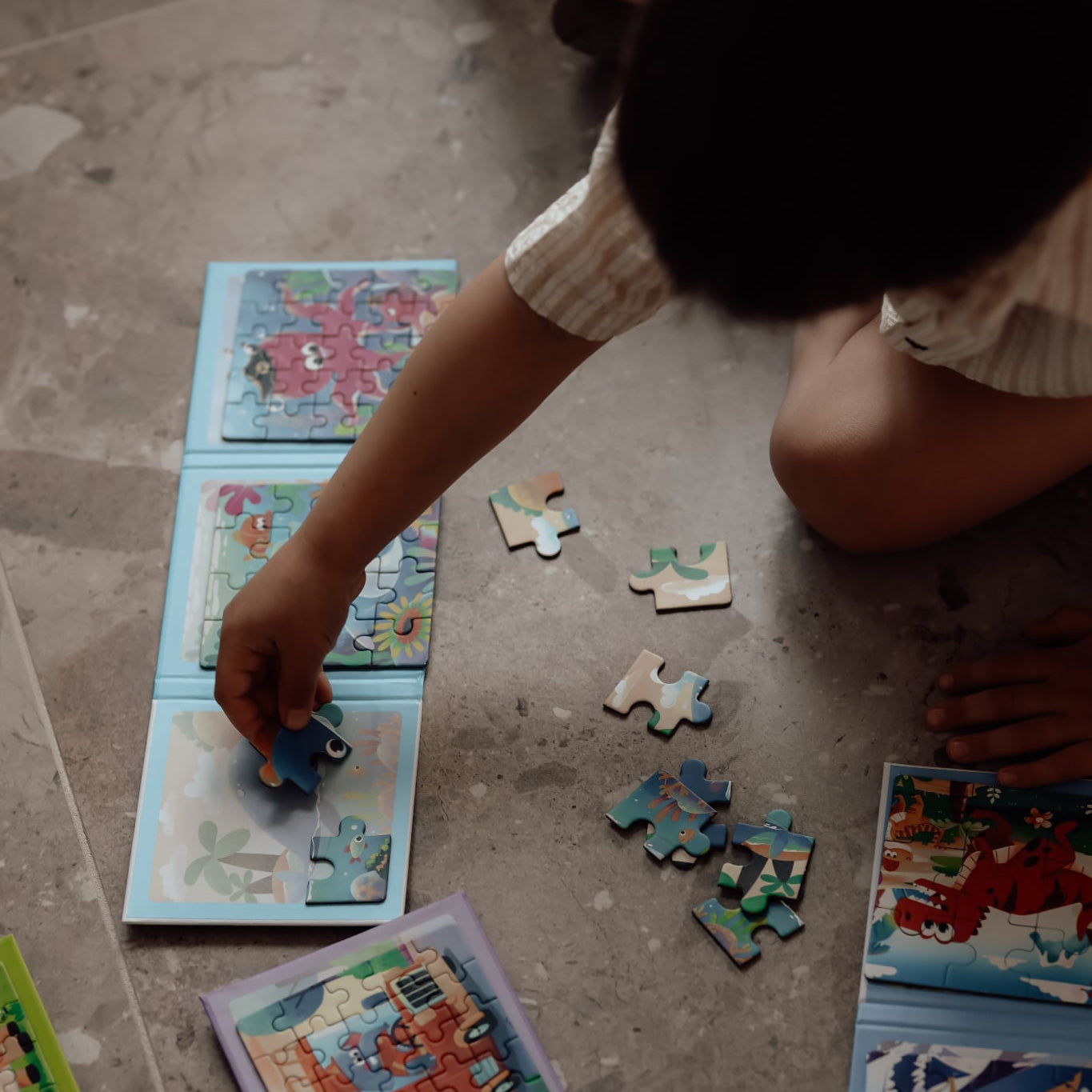 Magnet puslespil 3-i-1