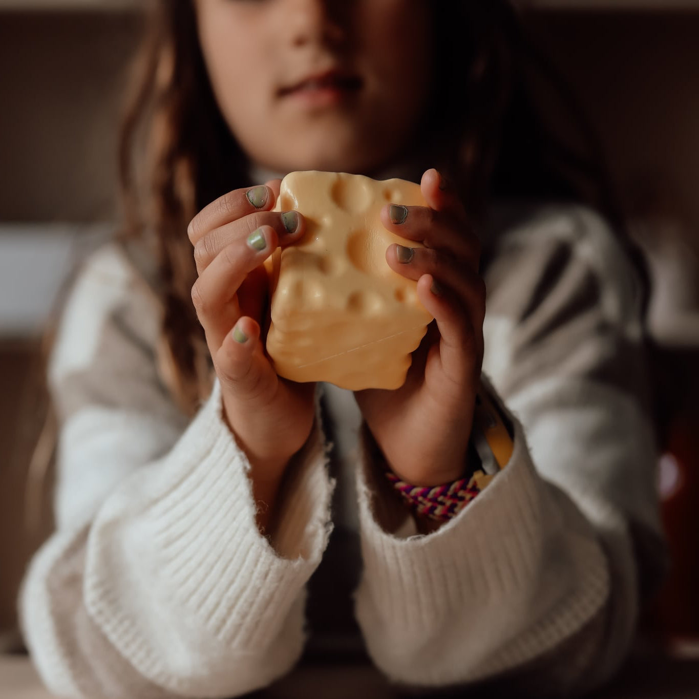Squeeze Cheese Squishy- Blødt stresslegetøj
