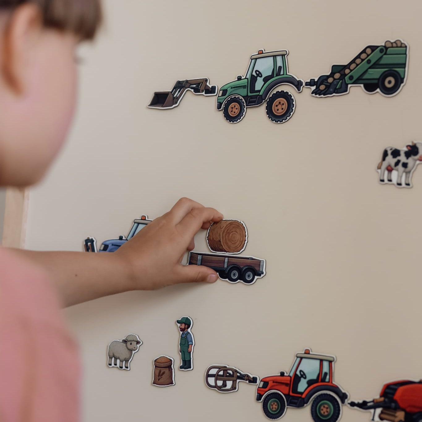 Magnetisk Traktor- Byg selv sæt
