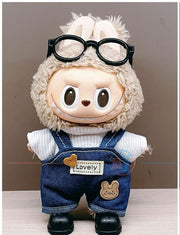 Labubu Tøjsæt- Denim & Glasses Look