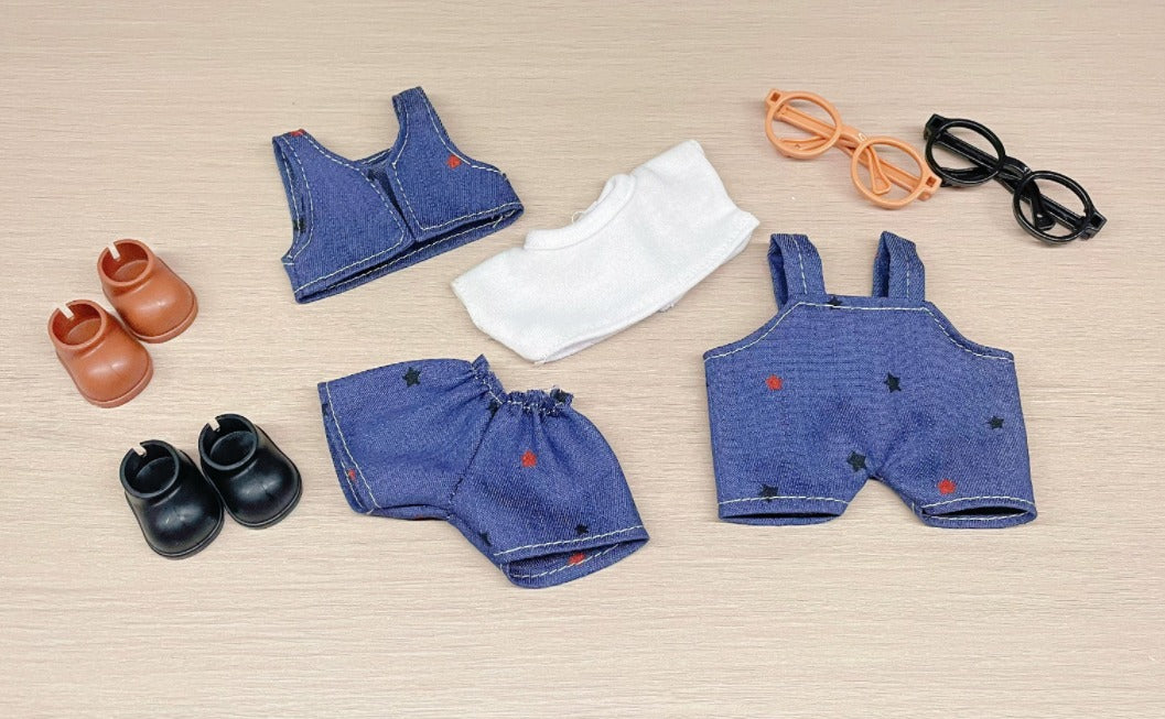 Labubu Tøjsæt- Denim Duo Edition