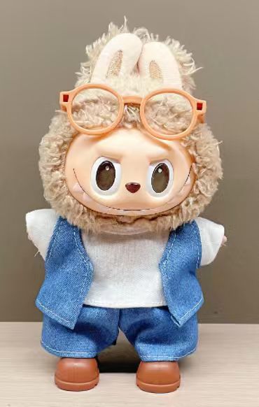 Labubu Tøjsæt- Blue Denim Edition