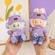 Labubu Tøjsæt- Cozy Purple Vibes