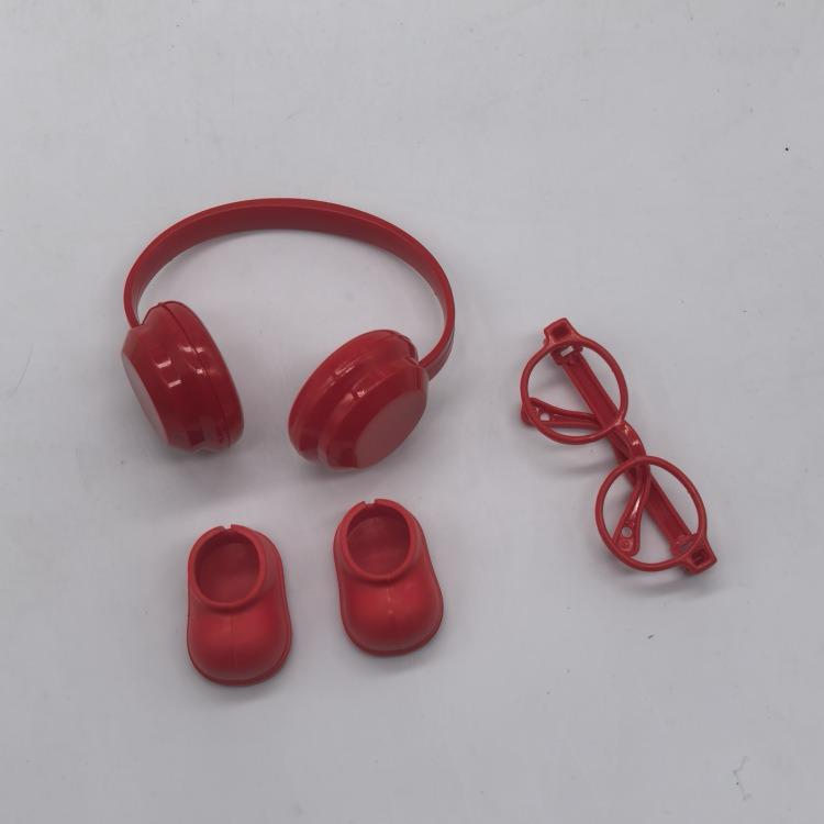 Tilbehørssæt til Labubu hovedtelefoner, briller og sko