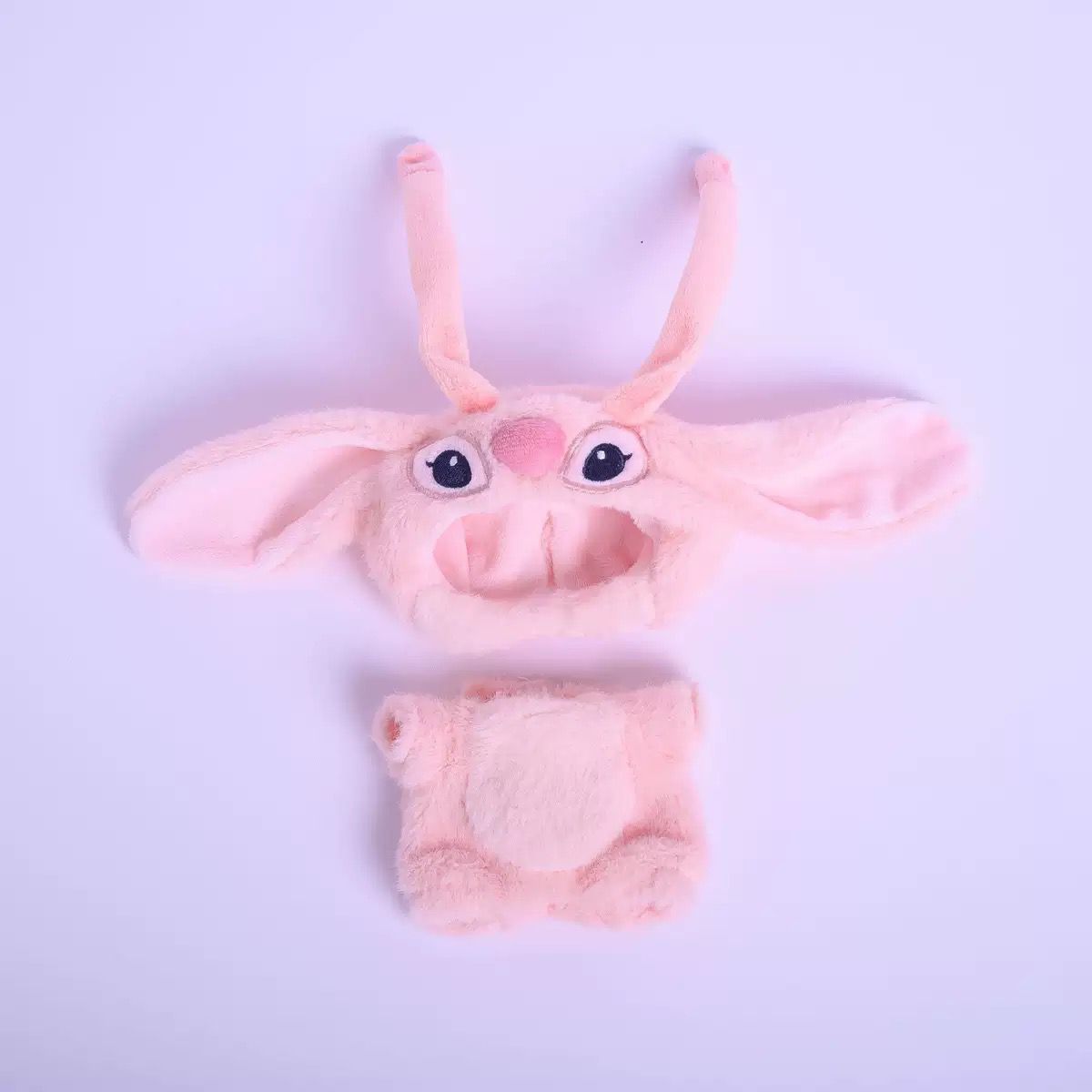 Blødt kostume til Labubu – blå eller lyserød
