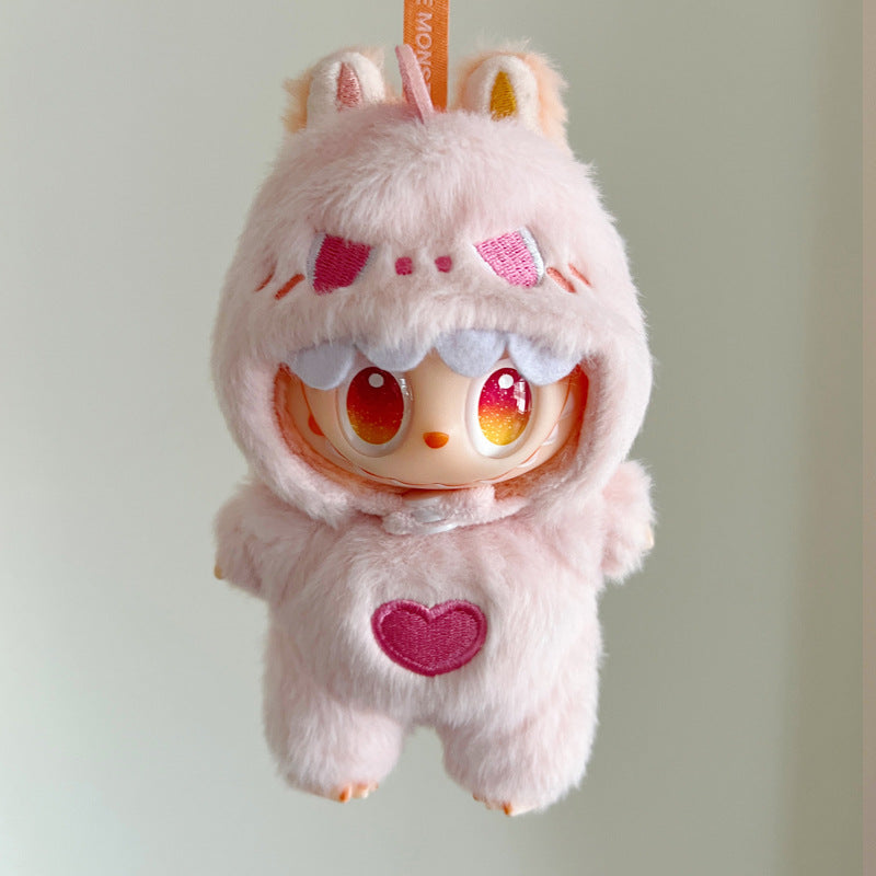 Labubu outfit – blødt dino-kostume