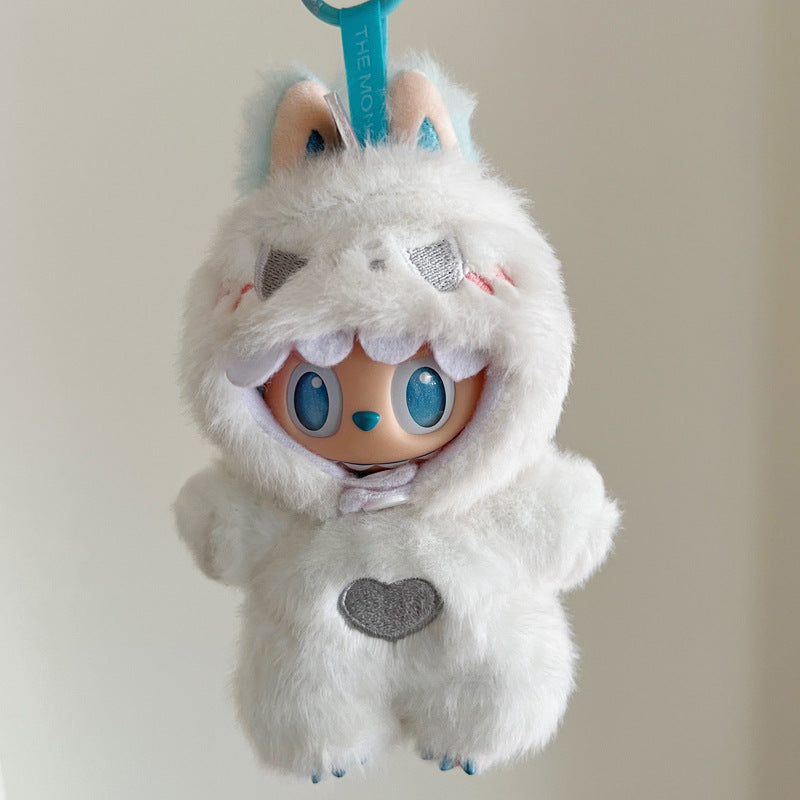 Labubu outfit – blødt dino-kostume