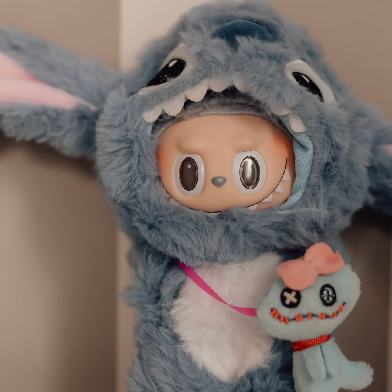 Labubu Tøjsæt – Blue Monster Edition